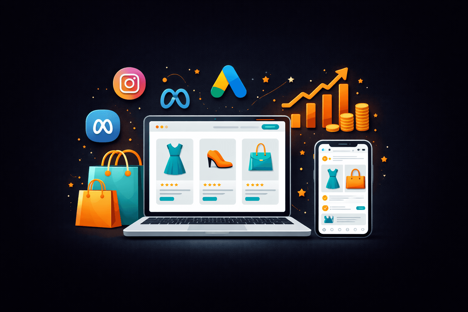 How SunCoast Fashion Co. Achieved 4.8x ROAS and 217% Revenue Growth with Integrated PPC & Social Strategy