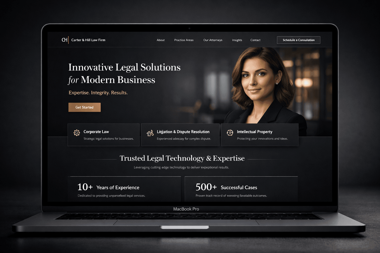 Rosenberg & Associates Law project screenshot